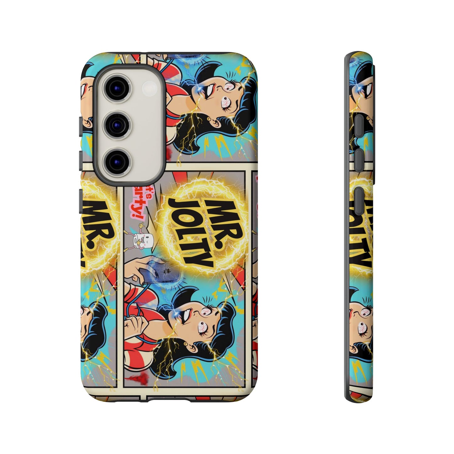 "Mr. Jolty" Phone Case - You Better Put That Phone Down or Else!