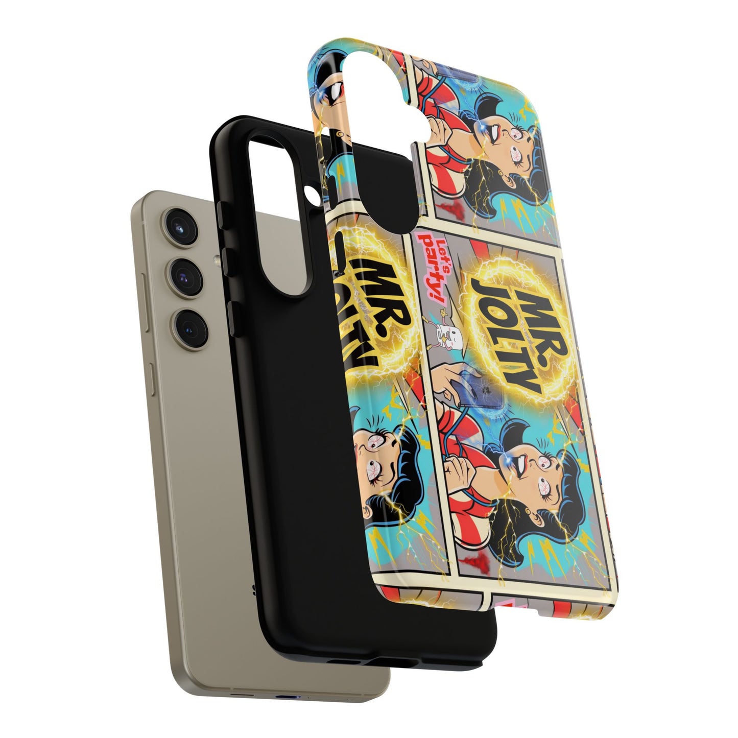 "Mr. Jolty" Phone Case - You Better Put That Phone Down or Else!