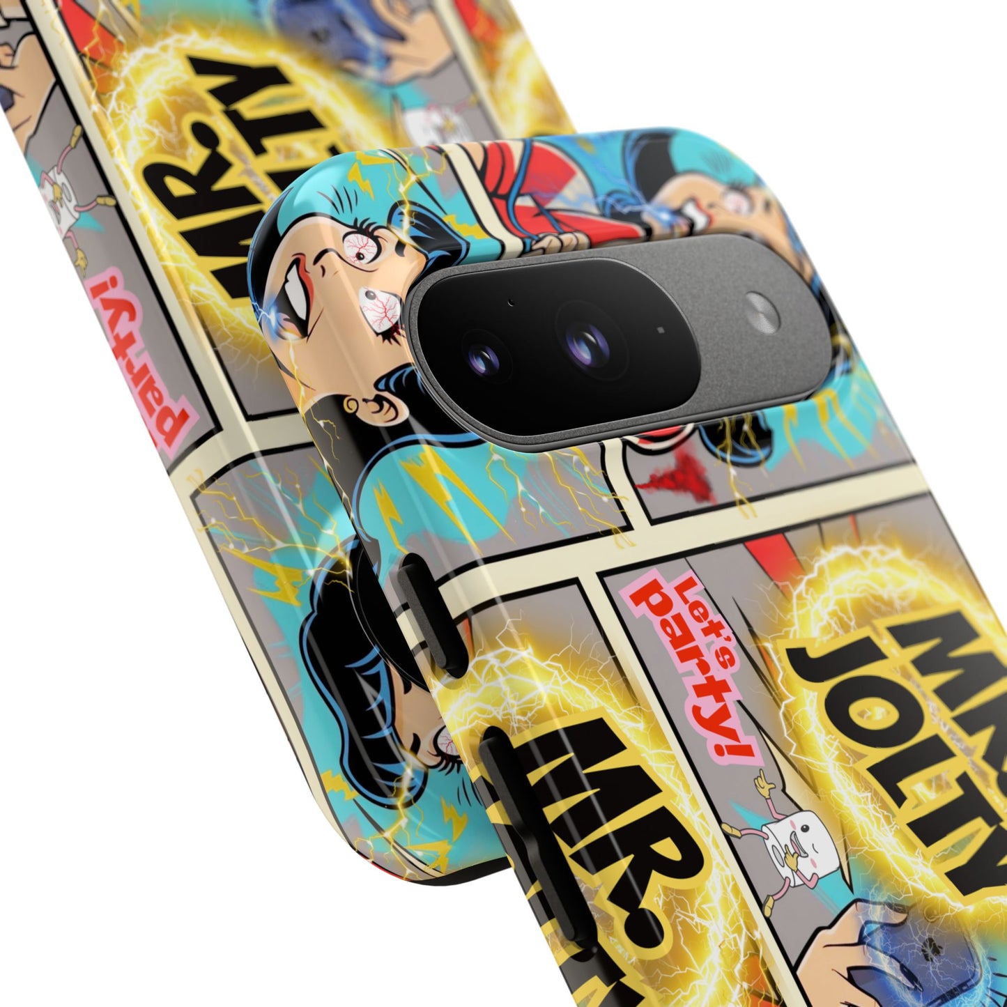 "Mr. Jolty" Phone Case - You Better Put That Phone Down or Else!