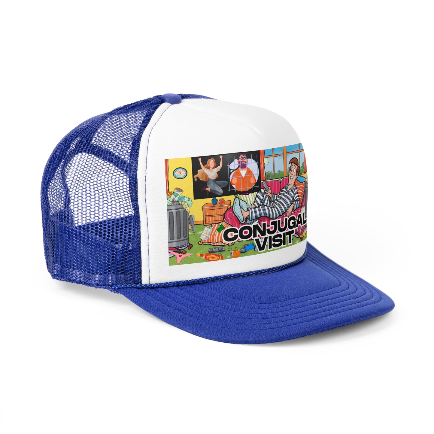 Conjugal Visit Trucker Cap - When You Just Need A Little Peace & Quiet