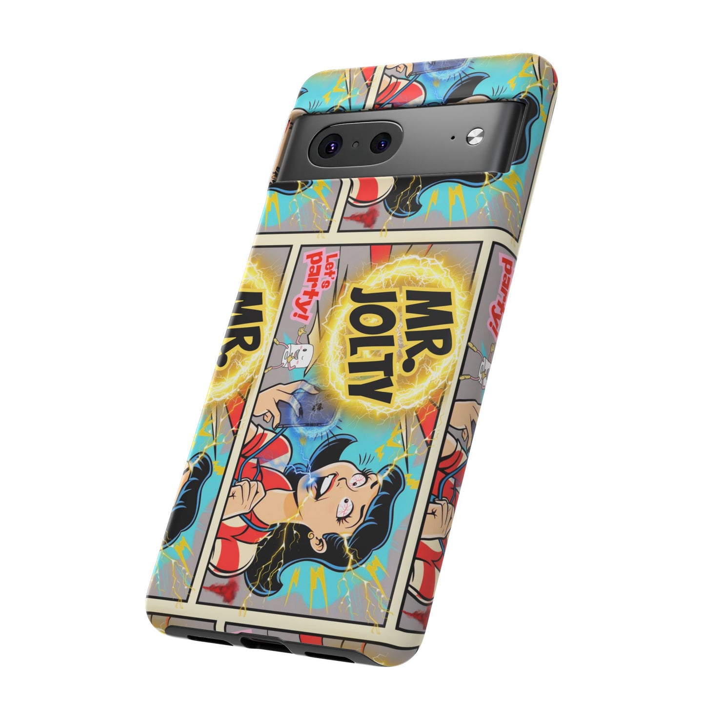 "Mr. Jolty" Phone Case - You Better Put That Phone Down or Else!