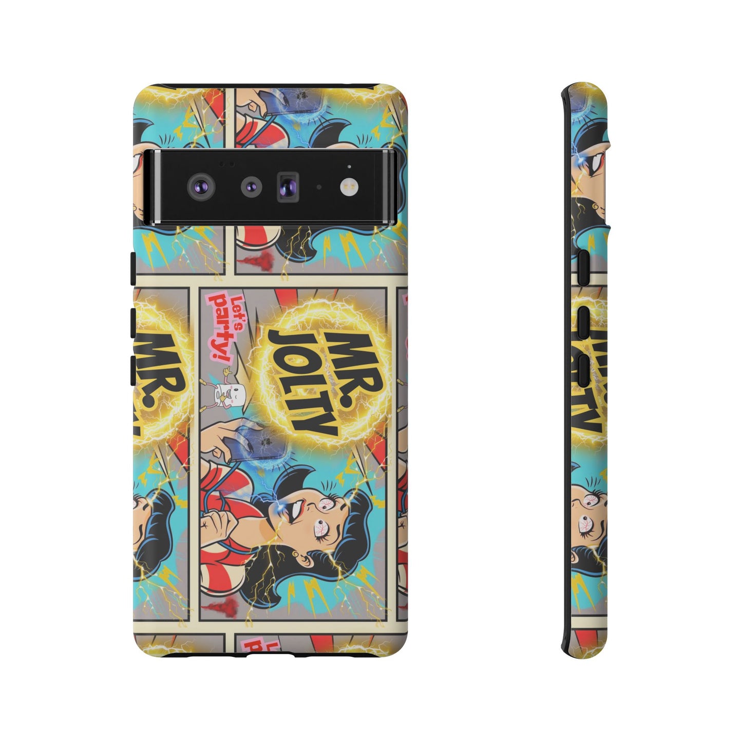 "Mr. Jolty" Phone Case - You Better Put That Phone Down or Else!
