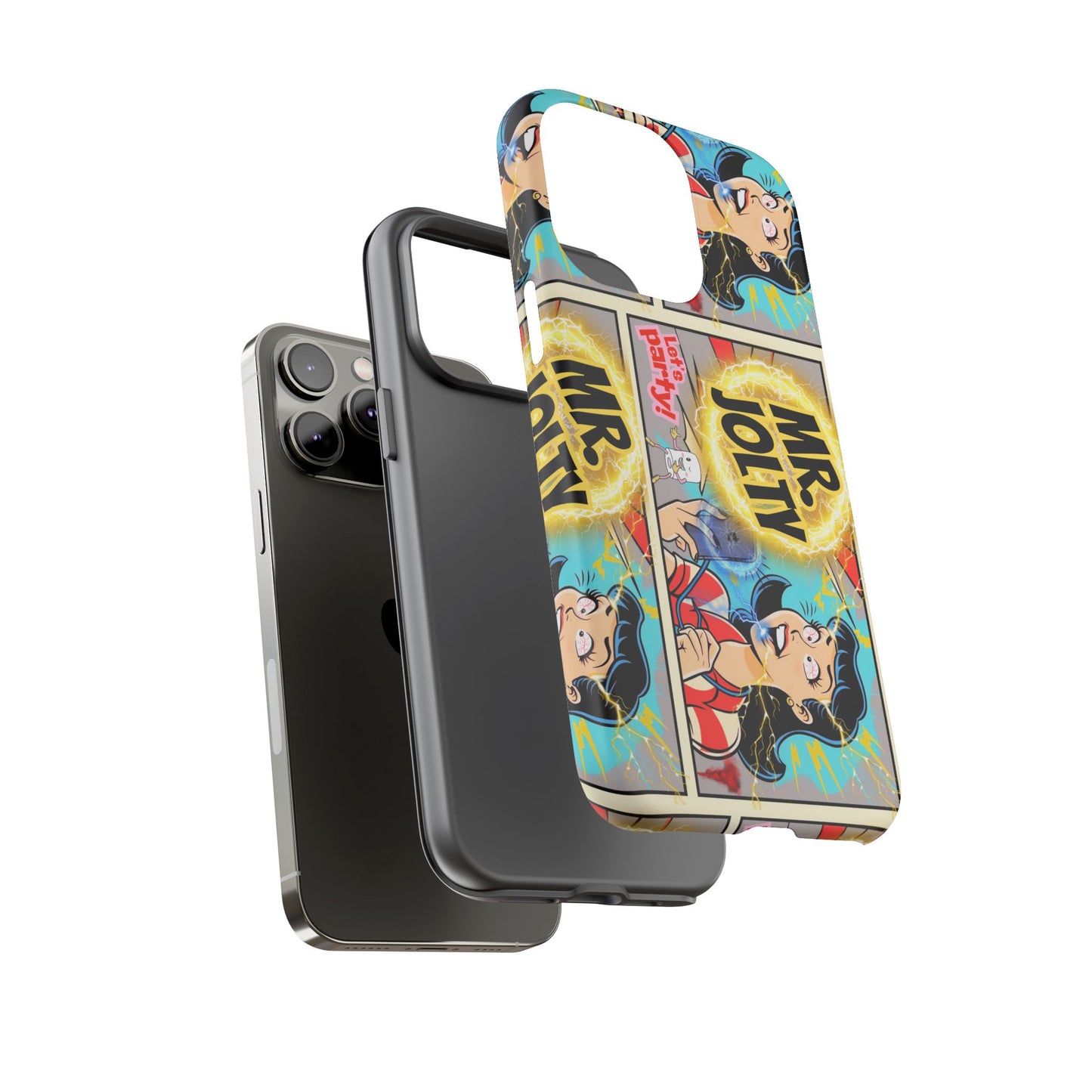 "Mr. Jolty" Phone Case - You Better Put That Phone Down or Else!