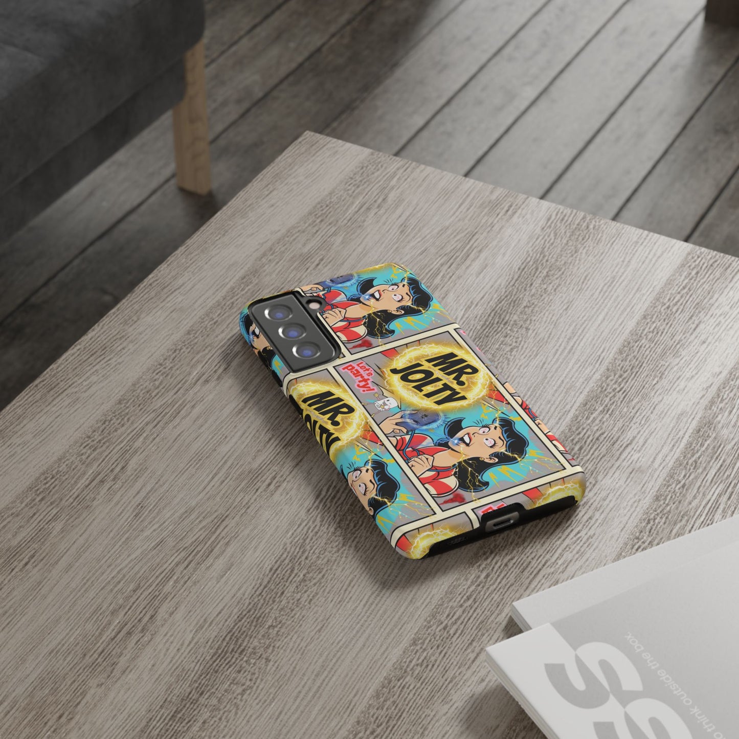 "Mr. Jolty" Phone Case - You Better Put That Phone Down or Else!