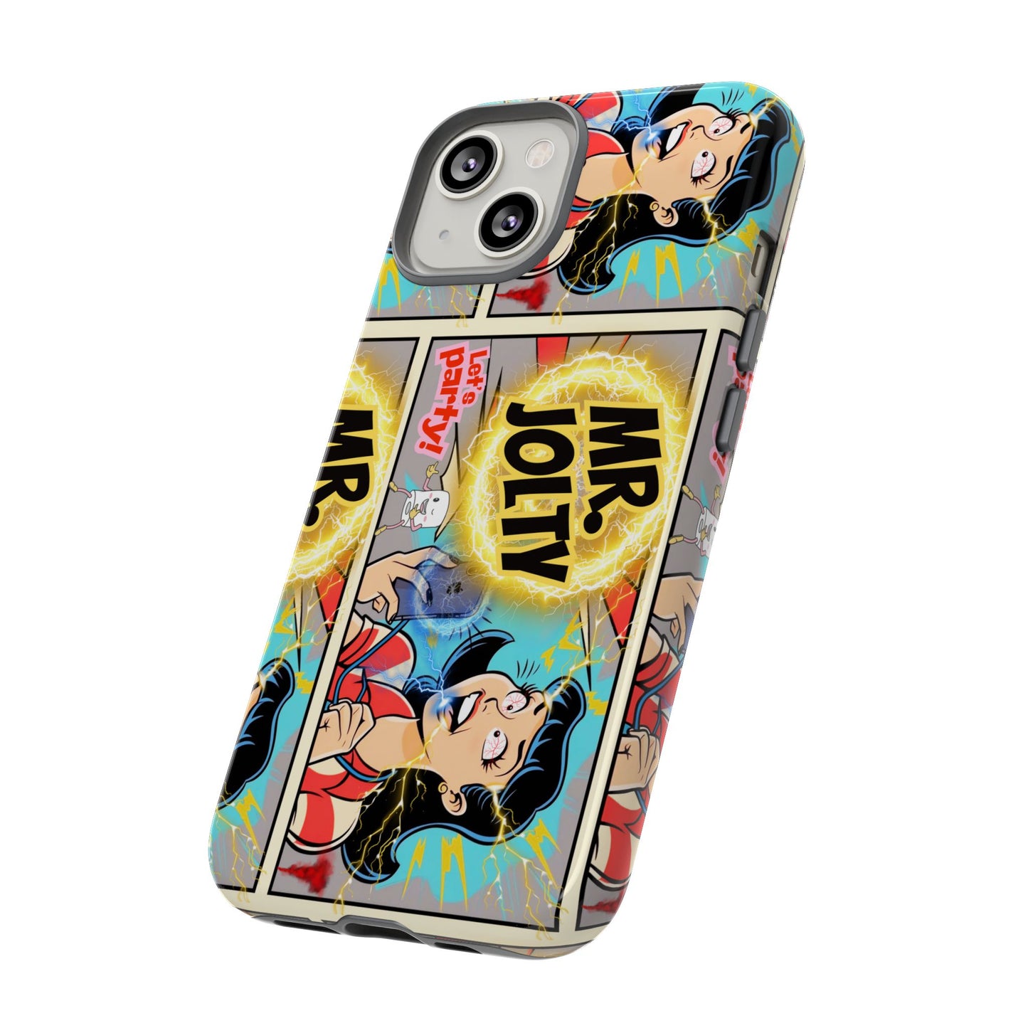 "Mr. Jolty" Phone Case - You Better Put That Phone Down or Else!