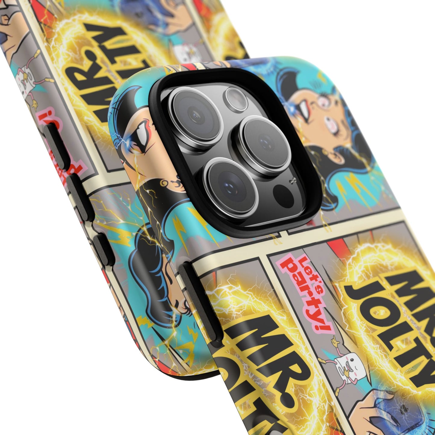 "Mr. Jolty" Phone Case - You Better Put That Phone Down or Else!