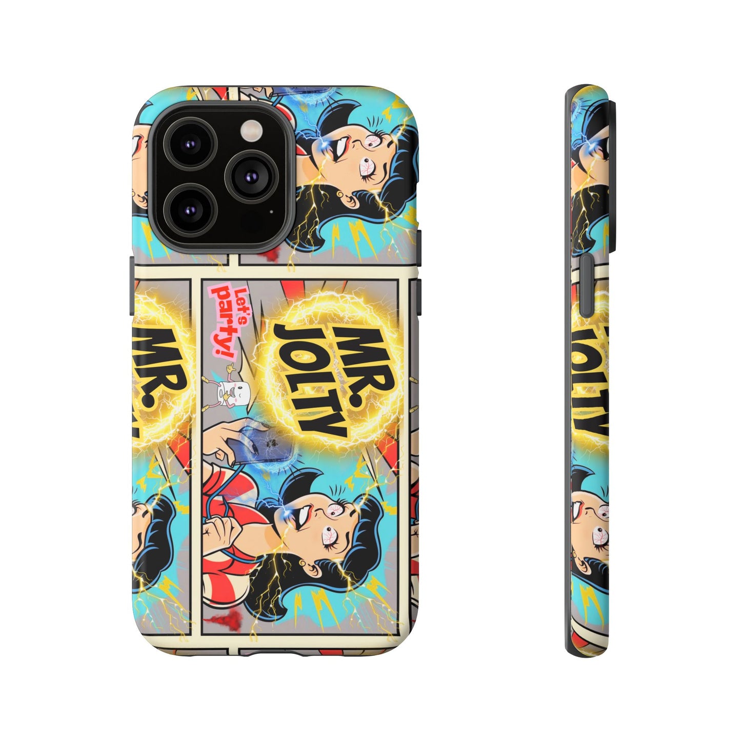 "Mr. Jolty" Phone Case - You Better Put That Phone Down or Else!