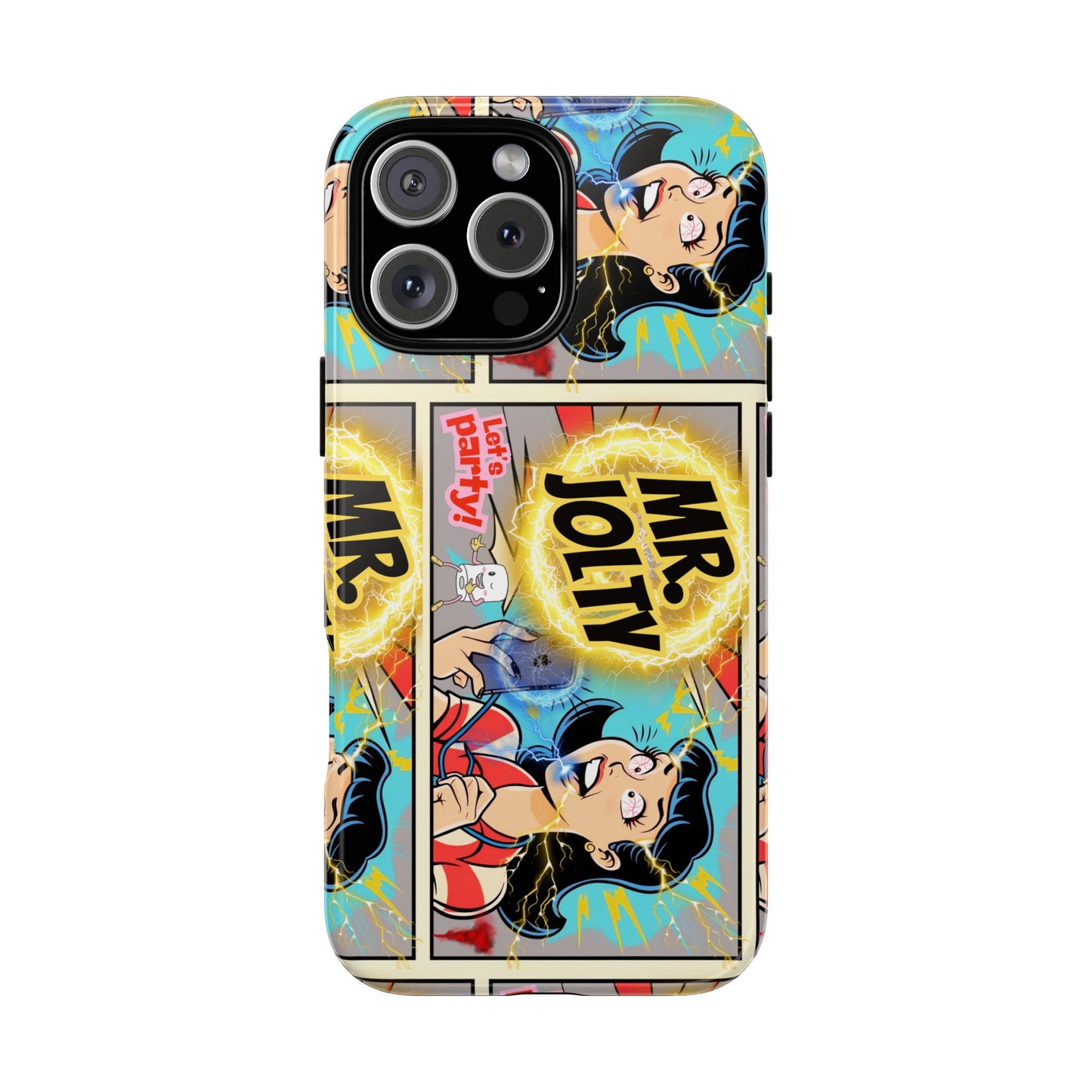 "Mr. Jolty" Phone Case - You Better Put That Phone Down or Else!