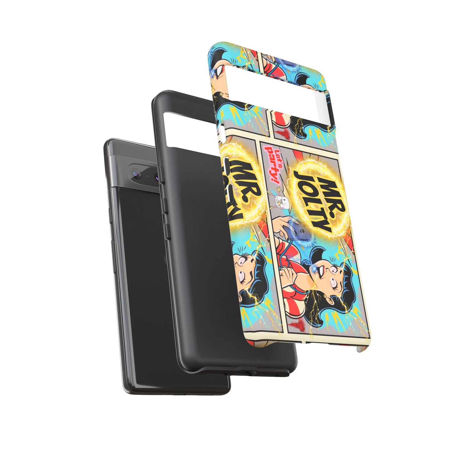 "Mr. Jolty" Phone Case - You Better Put That Phone Down or Else!