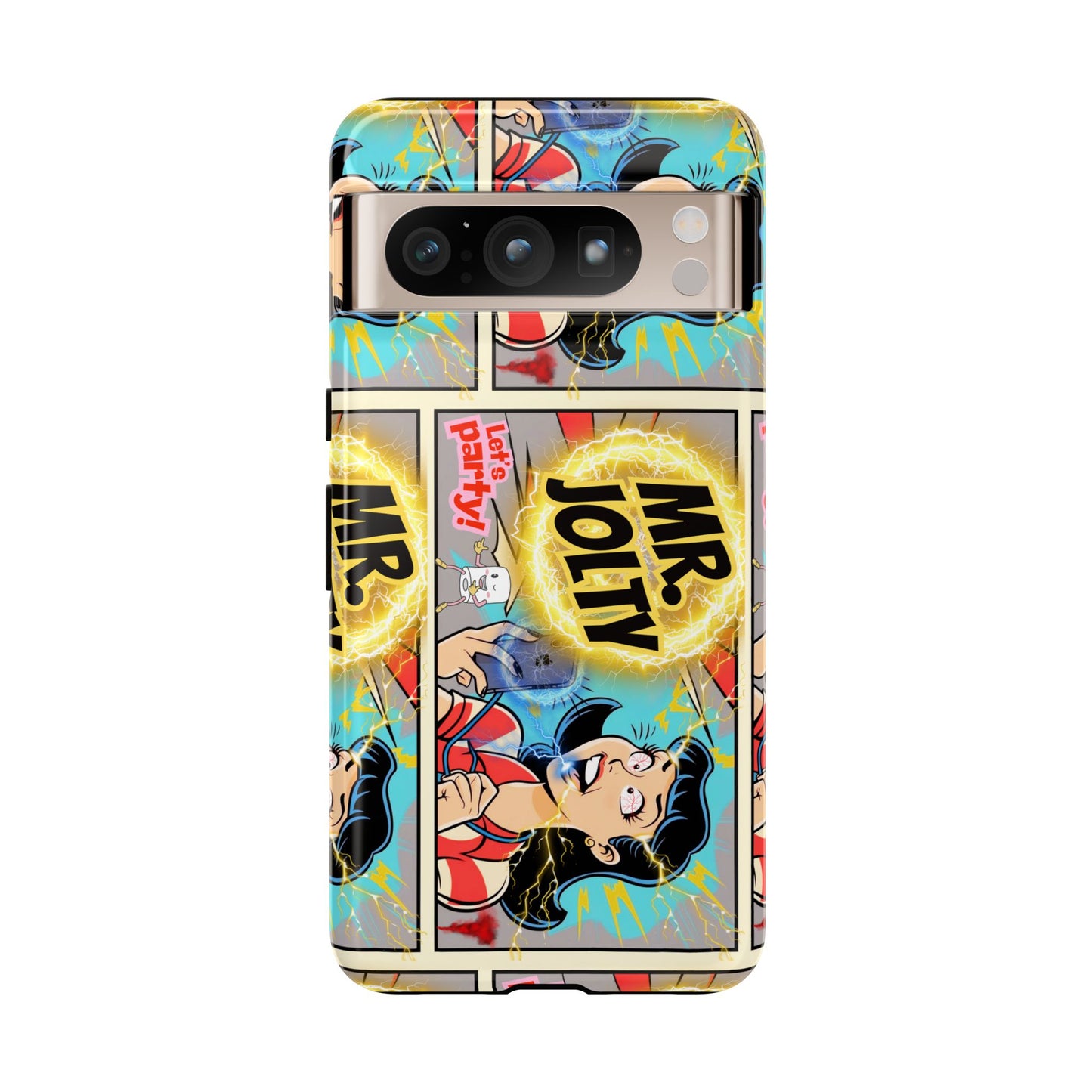 "Mr. Jolty" Phone Case - You Better Put That Phone Down or Else!