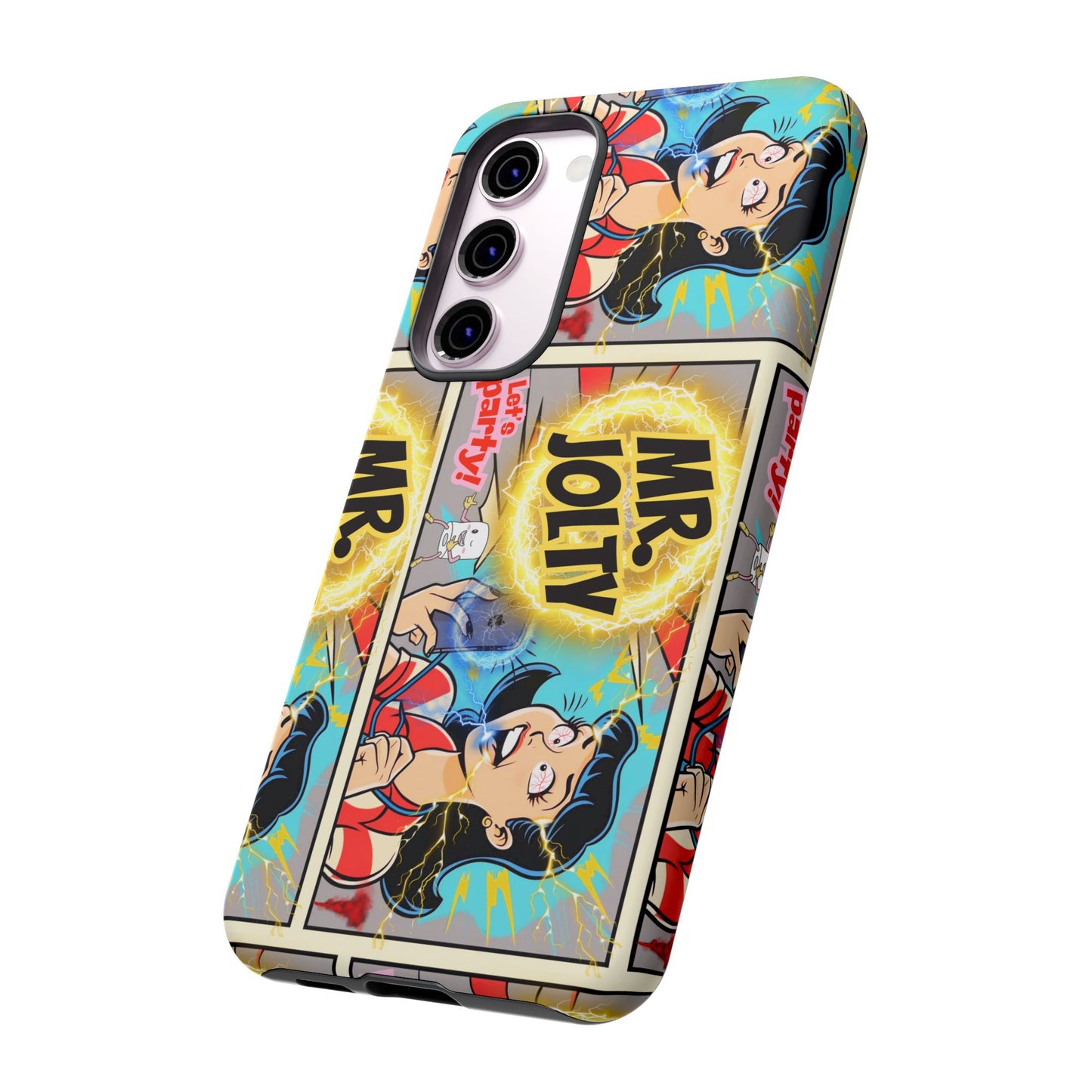 "Mr. Jolty" Phone Case - You Better Put That Phone Down or Else!