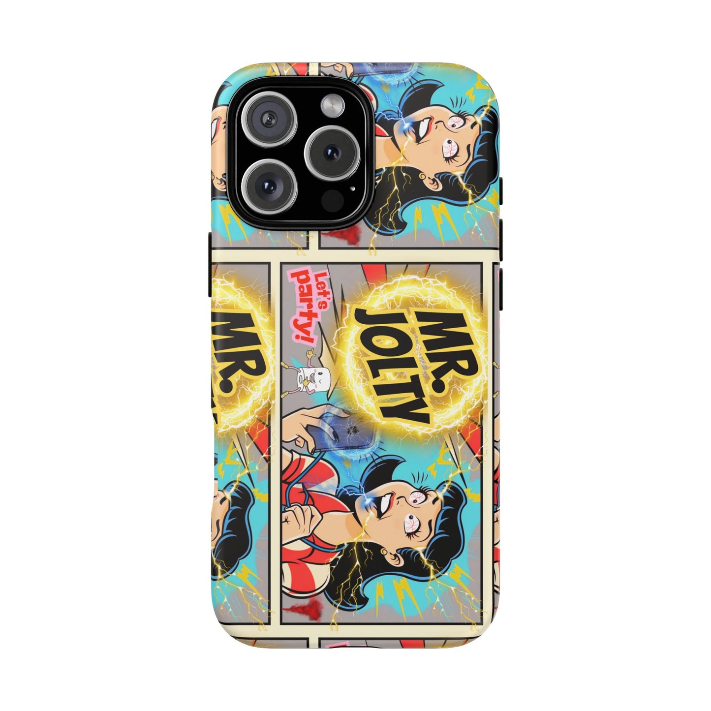 "Mr. Jolty" Phone Case - You Better Put That Phone Down or Else!