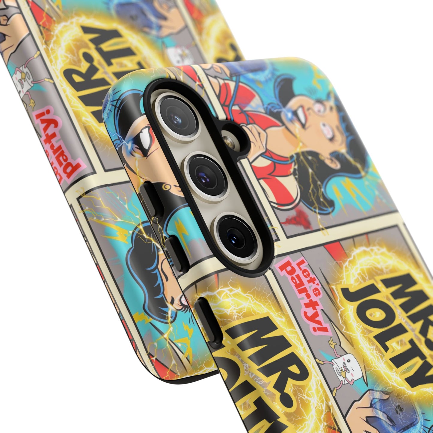 "Mr. Jolty" Phone Case - You Better Put That Phone Down or Else!