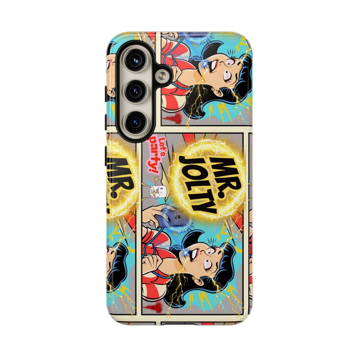 "Mr. Jolty" Phone Case - You Better Put That Phone Down or Else!