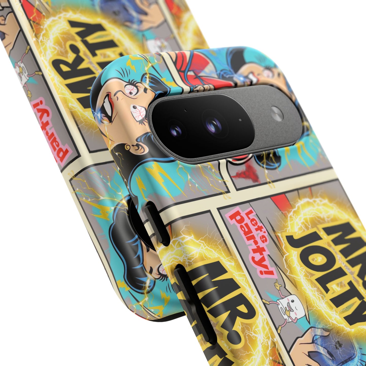 "Mr. Jolty" Phone Case - You Better Put That Phone Down or Else!