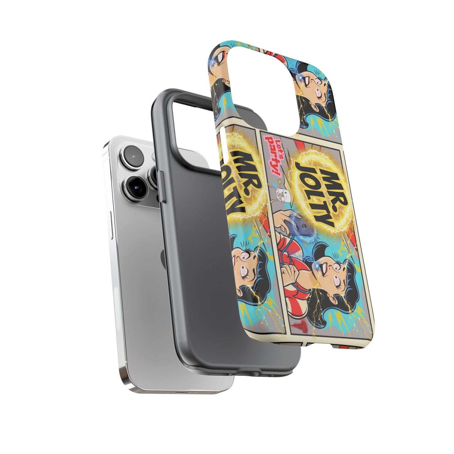 "Mr. Jolty" Phone Case - You Better Put That Phone Down or Else!