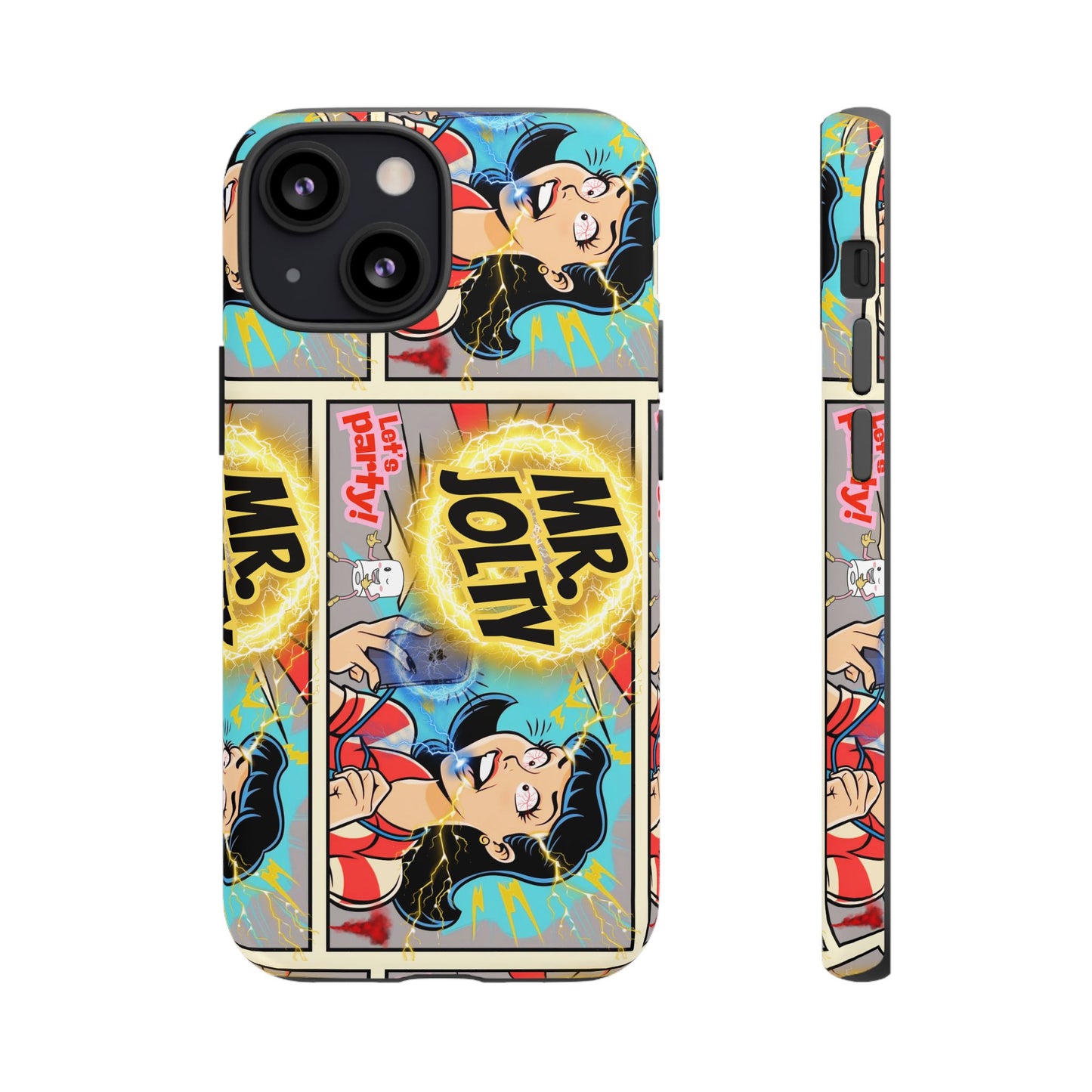 "Mr. Jolty" Phone Case - You Better Put That Phone Down or Else!