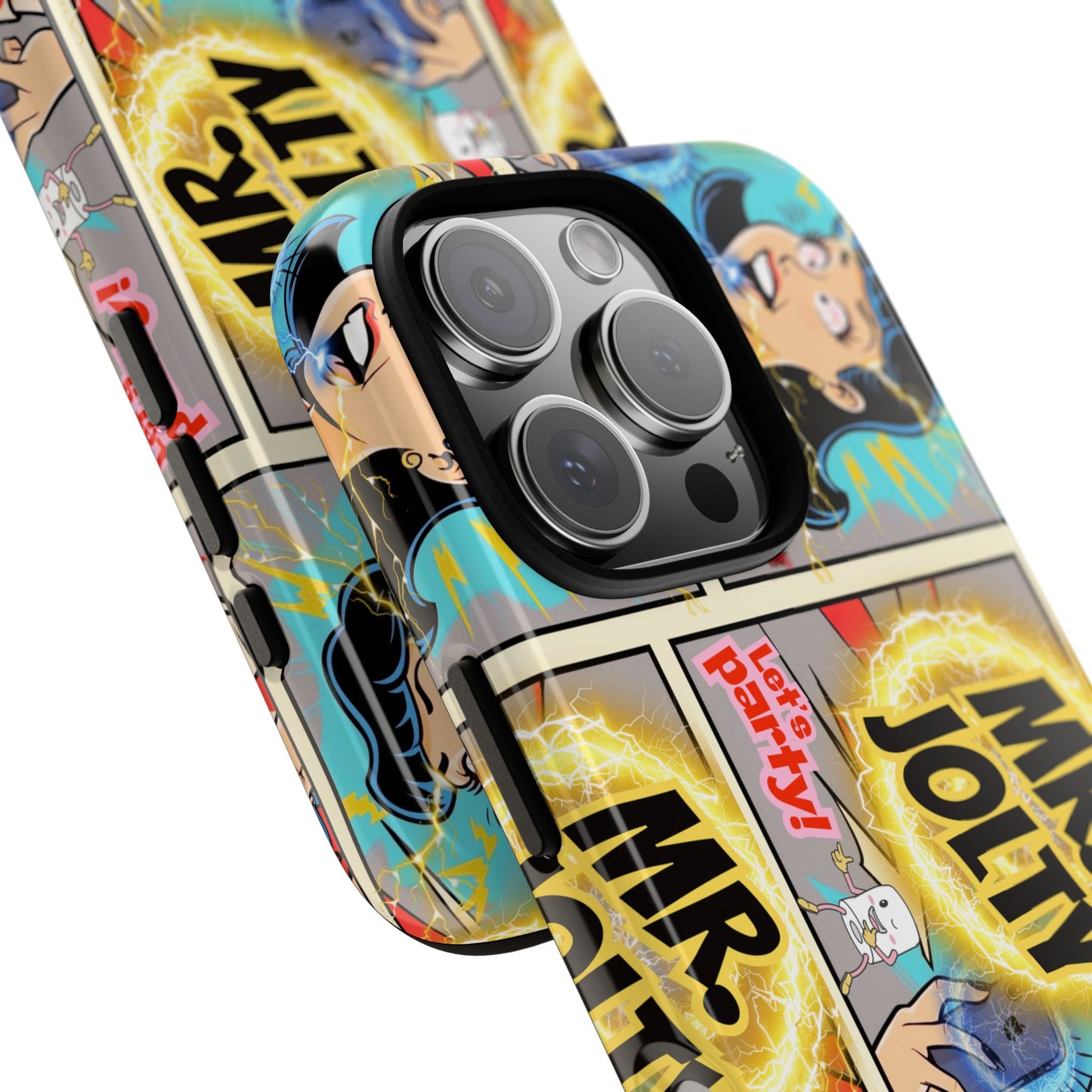 "Mr. Jolty" Phone Case - You Better Put That Phone Down or Else!