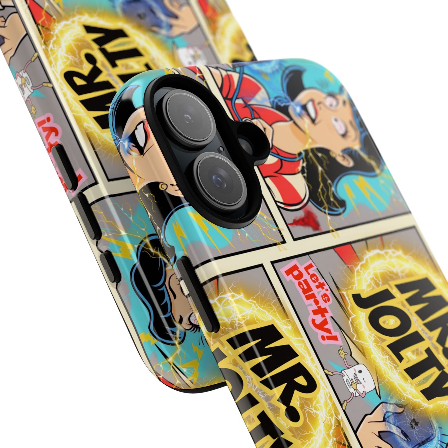 "Mr. Jolty" Phone Case - You Better Put That Phone Down or Else!