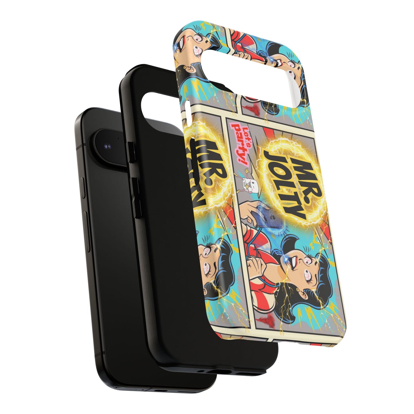 "Mr. Jolty" Phone Case - You Better Put That Phone Down or Else!