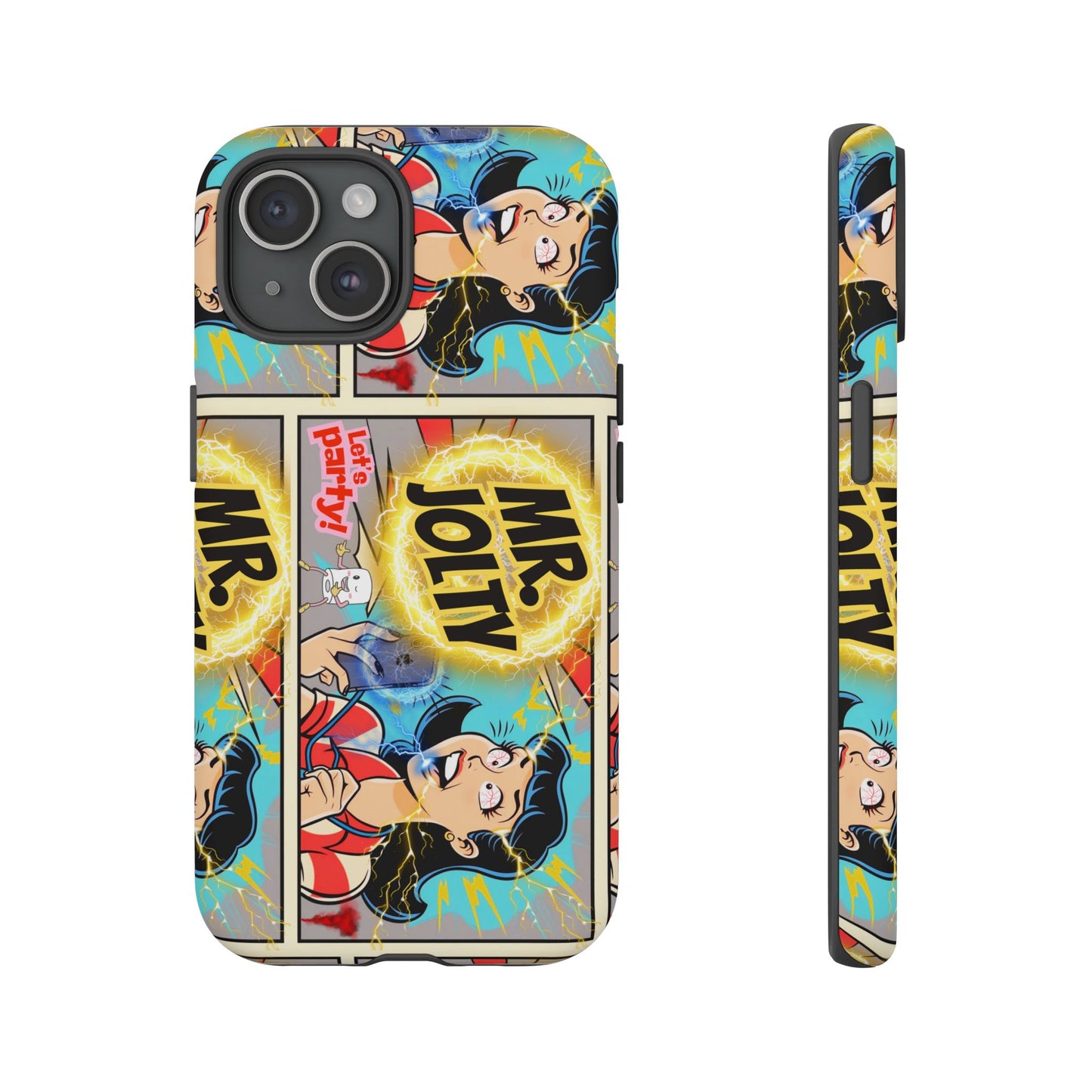 "Mr. Jolty" Phone Case - You Better Put That Phone Down or Else!