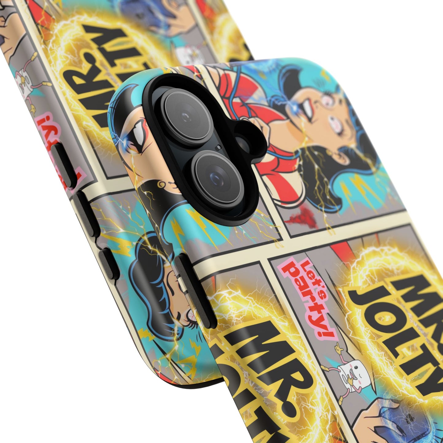 "Mr. Jolty" Phone Case - You Better Put That Phone Down or Else!