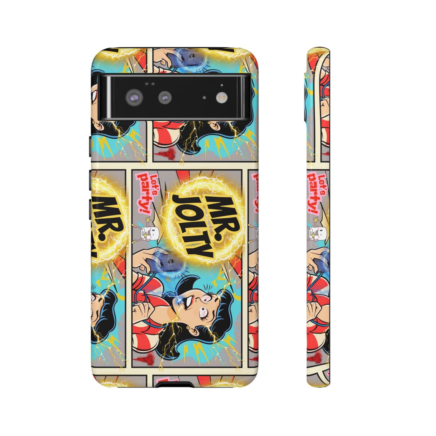 "Mr. Jolty" Phone Case - You Better Put That Phone Down or Else!
