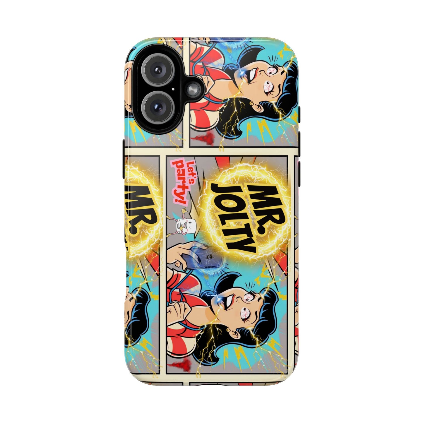"Mr. Jolty" Phone Case - You Better Put That Phone Down or Else!