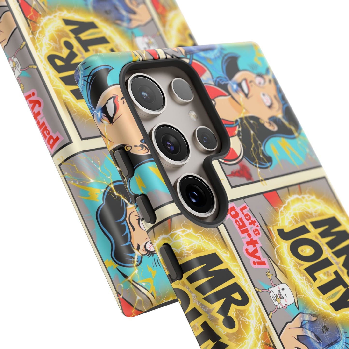 "Mr. Jolty" Phone Case - You Better Put That Phone Down or Else!