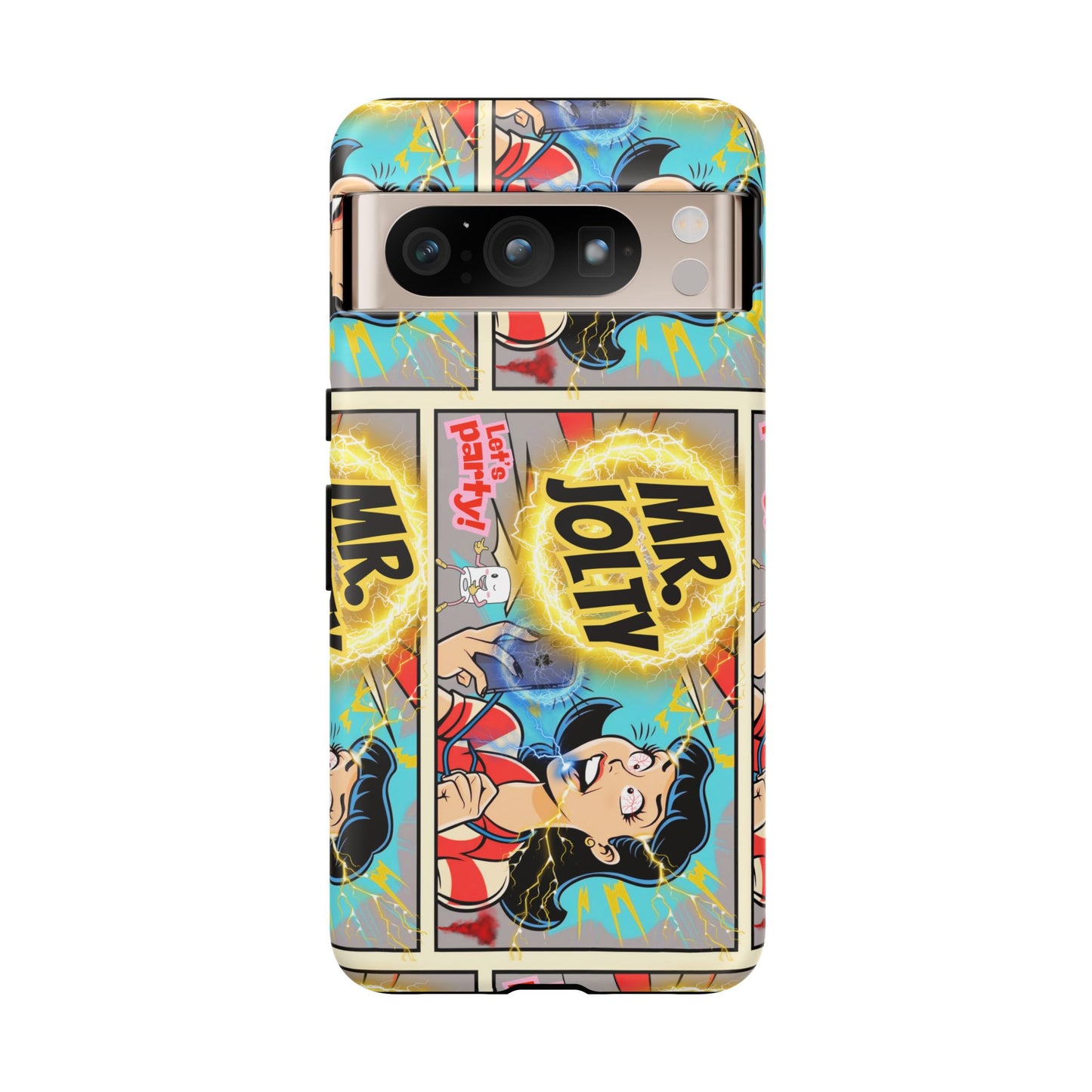 "Mr. Jolty" Phone Case - You Better Put That Phone Down or Else!