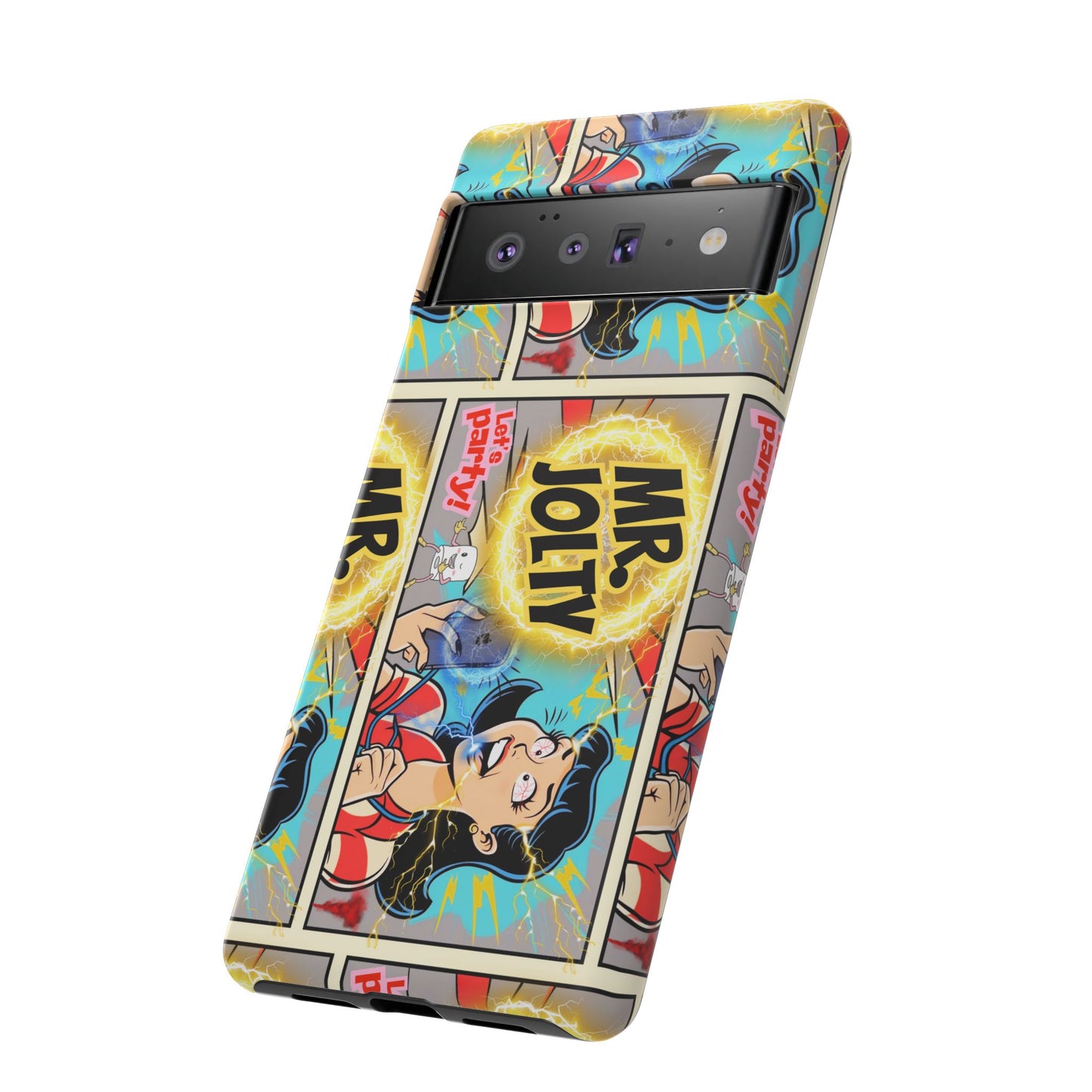 "Mr. Jolty" Phone Case - You Better Put That Phone Down or Else!