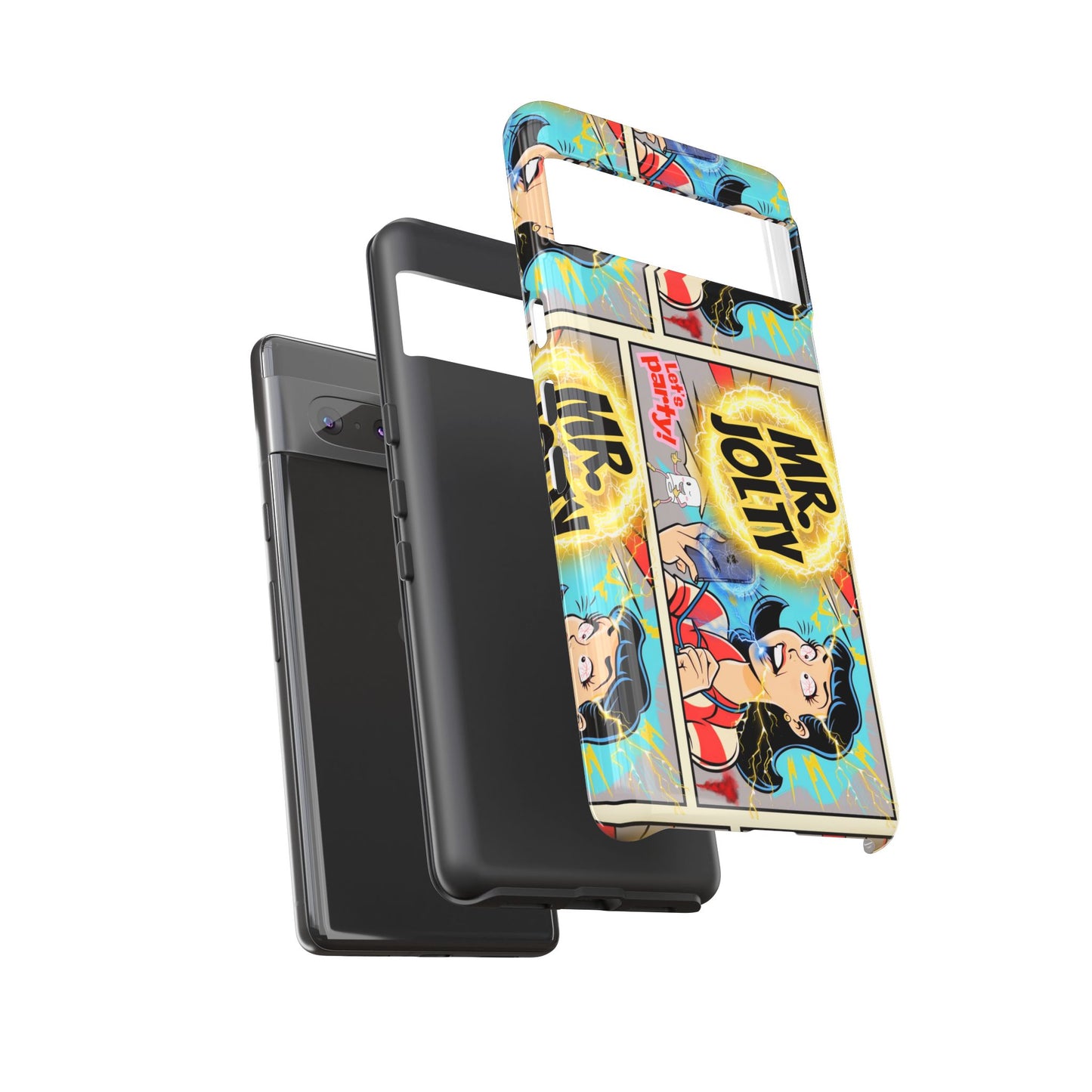 "Mr. Jolty" Phone Case - You Better Put That Phone Down or Else!