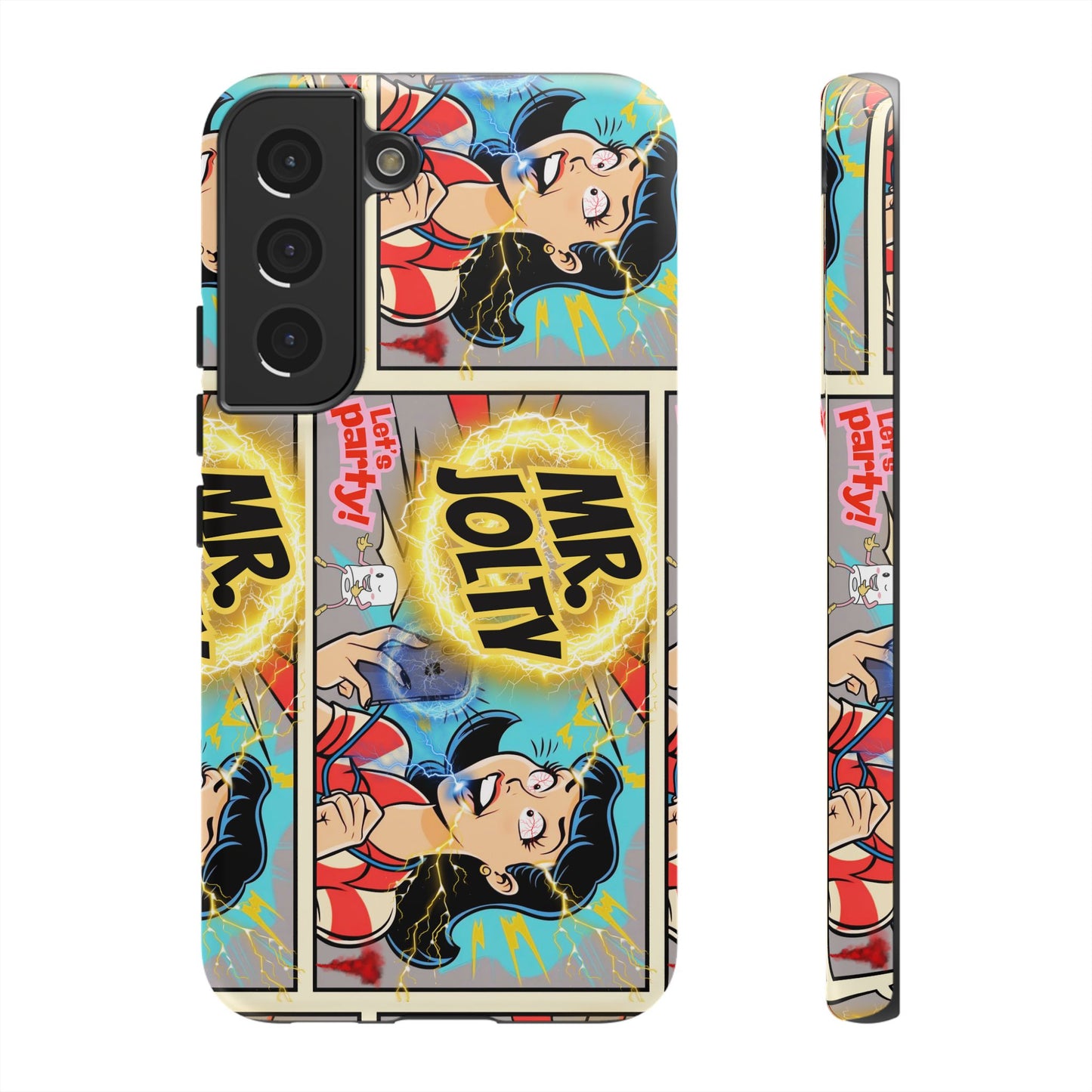 "Mr. Jolty" Phone Case - You Better Put That Phone Down or Else!