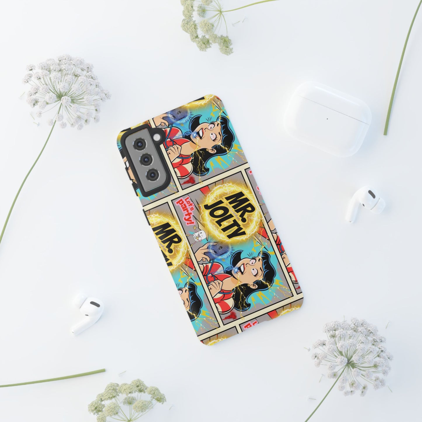 "Mr. Jolty" Phone Case - You Better Put That Phone Down or Else!