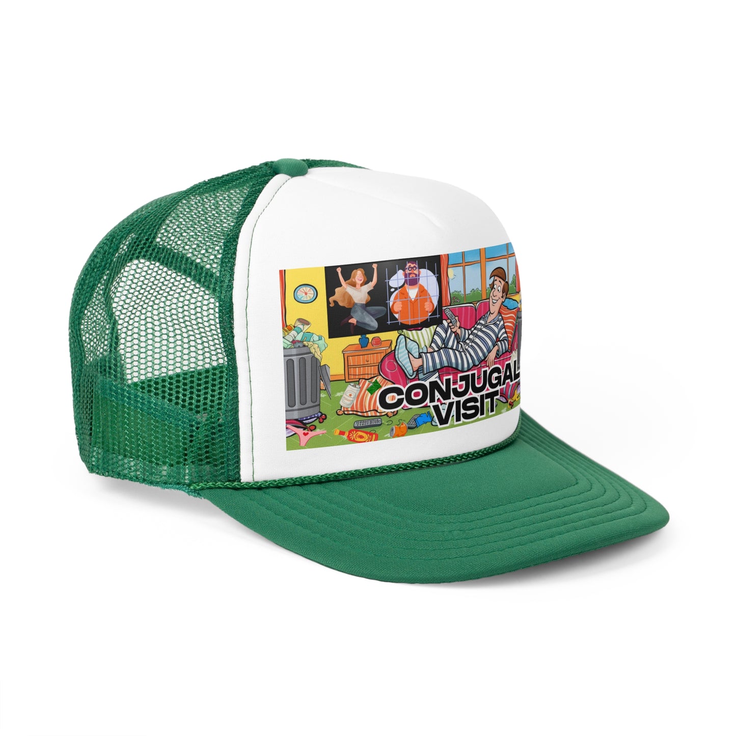 Conjugal Visit Trucker Cap - When You Just Need A Little Peace & Quiet