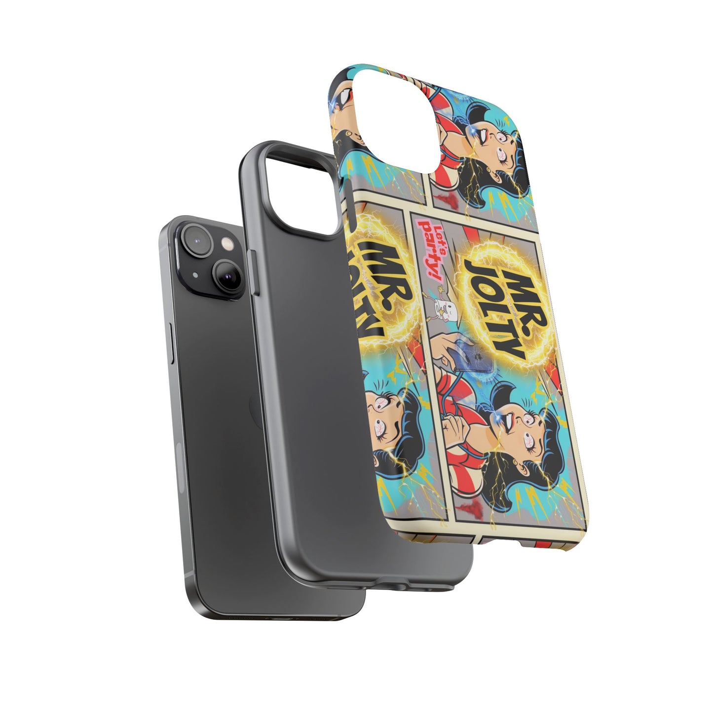 "Mr. Jolty" Phone Case - You Better Put That Phone Down or Else!