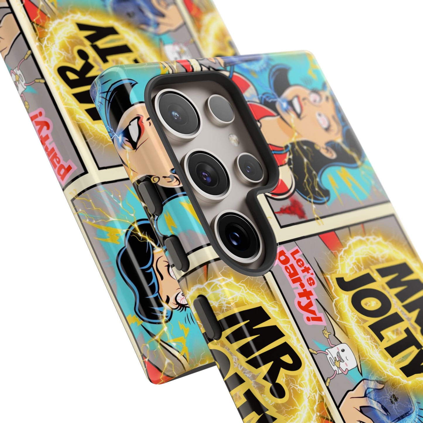 "Mr. Jolty" Phone Case - You Better Put That Phone Down or Else!