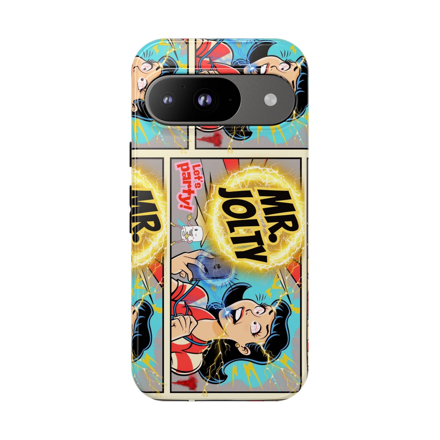 "Mr. Jolty" Phone Case - You Better Put That Phone Down or Else!