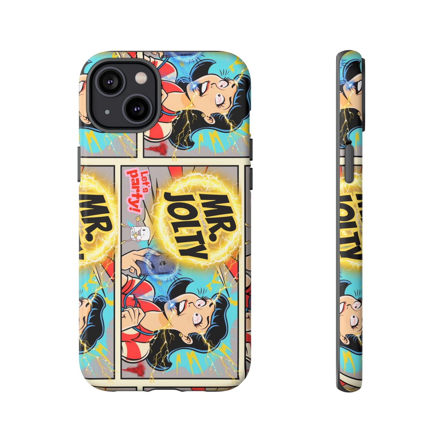 "Mr. Jolty" Phone Case - You Better Put That Phone Down or Else!