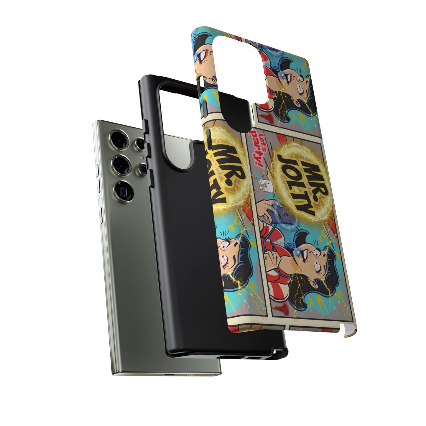 "Mr. Jolty" Phone Case - You Better Put That Phone Down or Else!