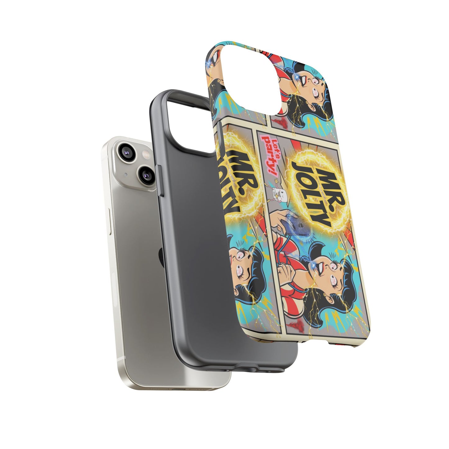 "Mr. Jolty" Phone Case - You Better Put That Phone Down or Else!