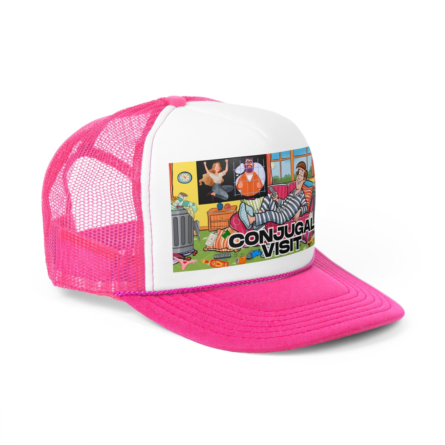 Conjugal Visit Trucker Cap - When You Just Need A Little Peace & Quiet