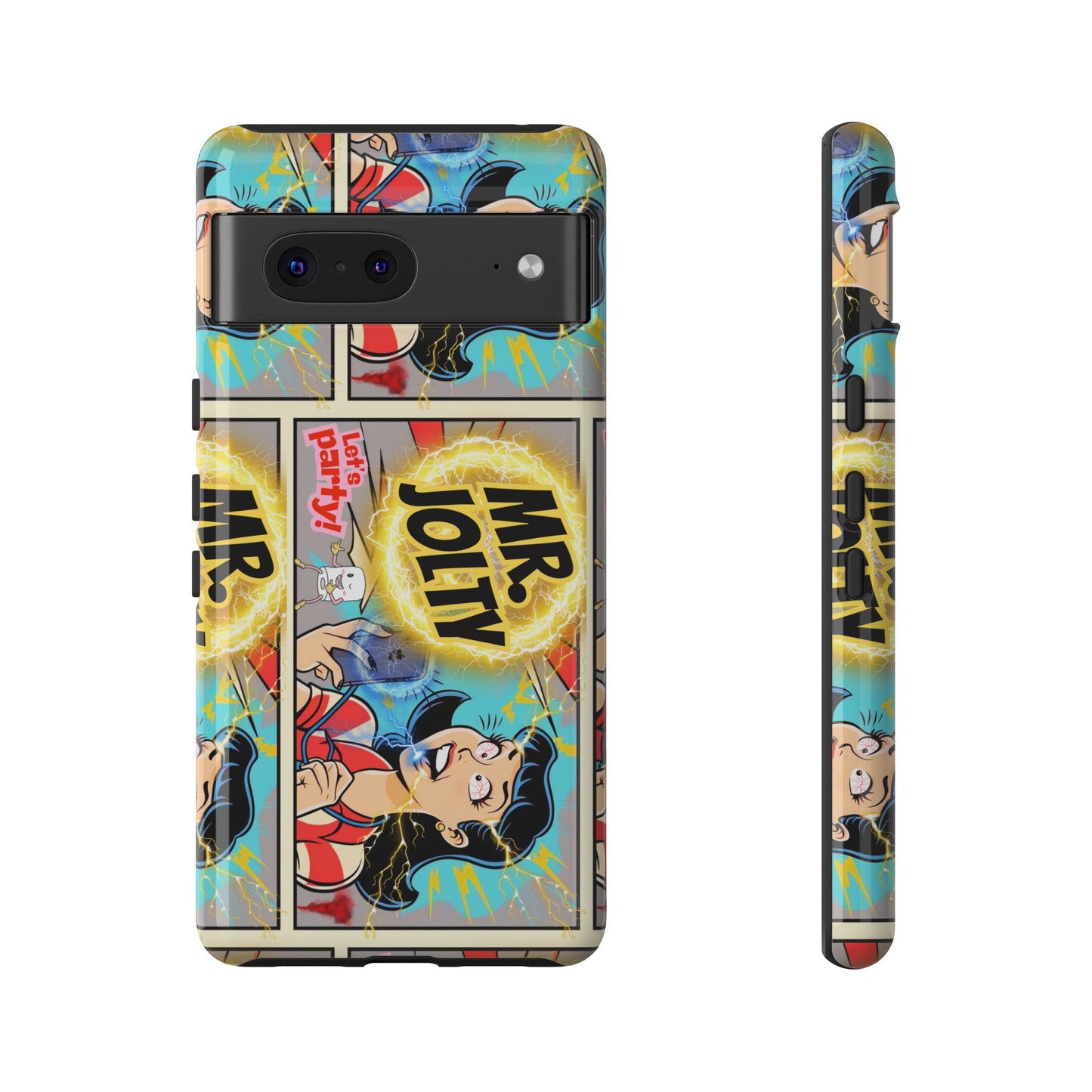 "Mr. Jolty" Phone Case - You Better Put That Phone Down or Else!