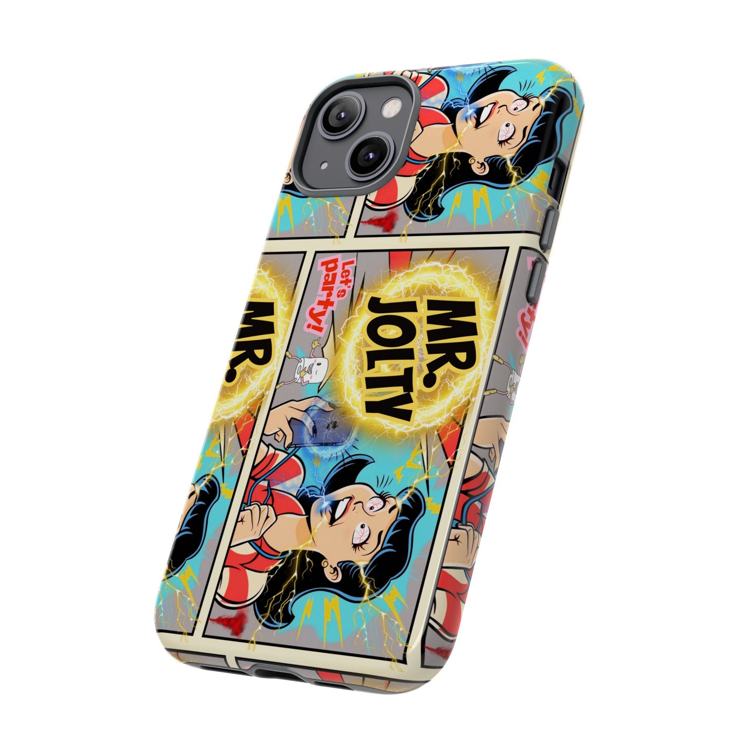 "Mr. Jolty" Phone Case - You Better Put That Phone Down or Else!
