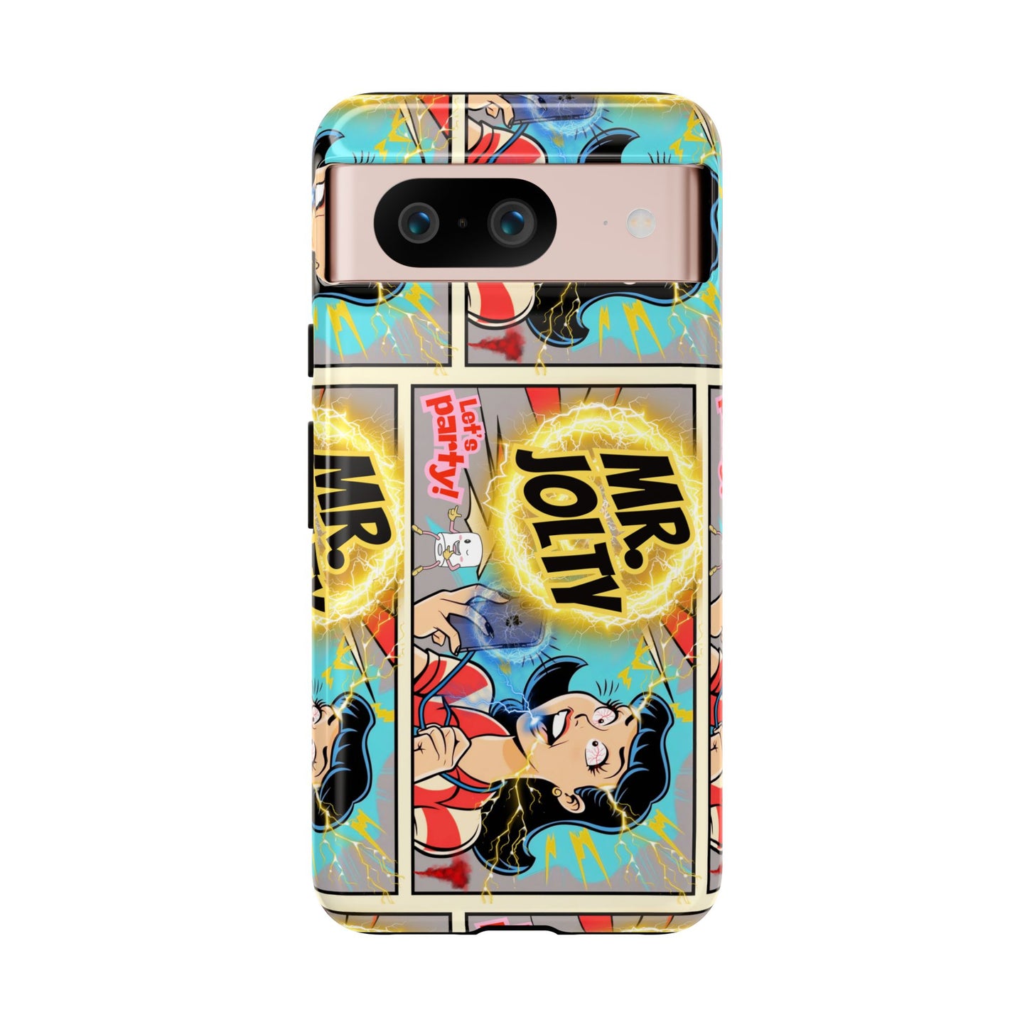"Mr. Jolty" Phone Case - You Better Put That Phone Down or Else!