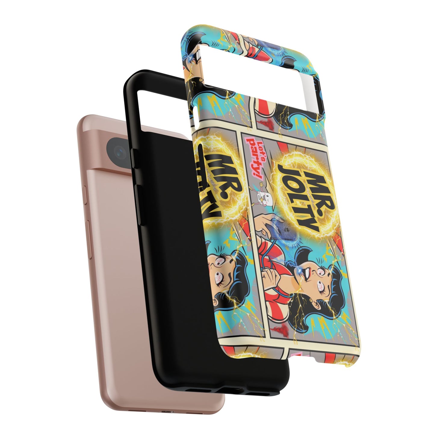 "Mr. Jolty" Phone Case - You Better Put That Phone Down or Else!