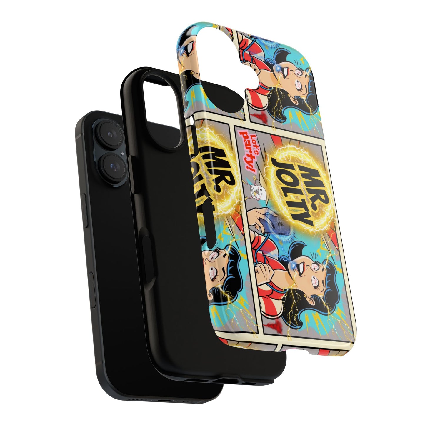 "Mr. Jolty" Phone Case - You Better Put That Phone Down or Else!