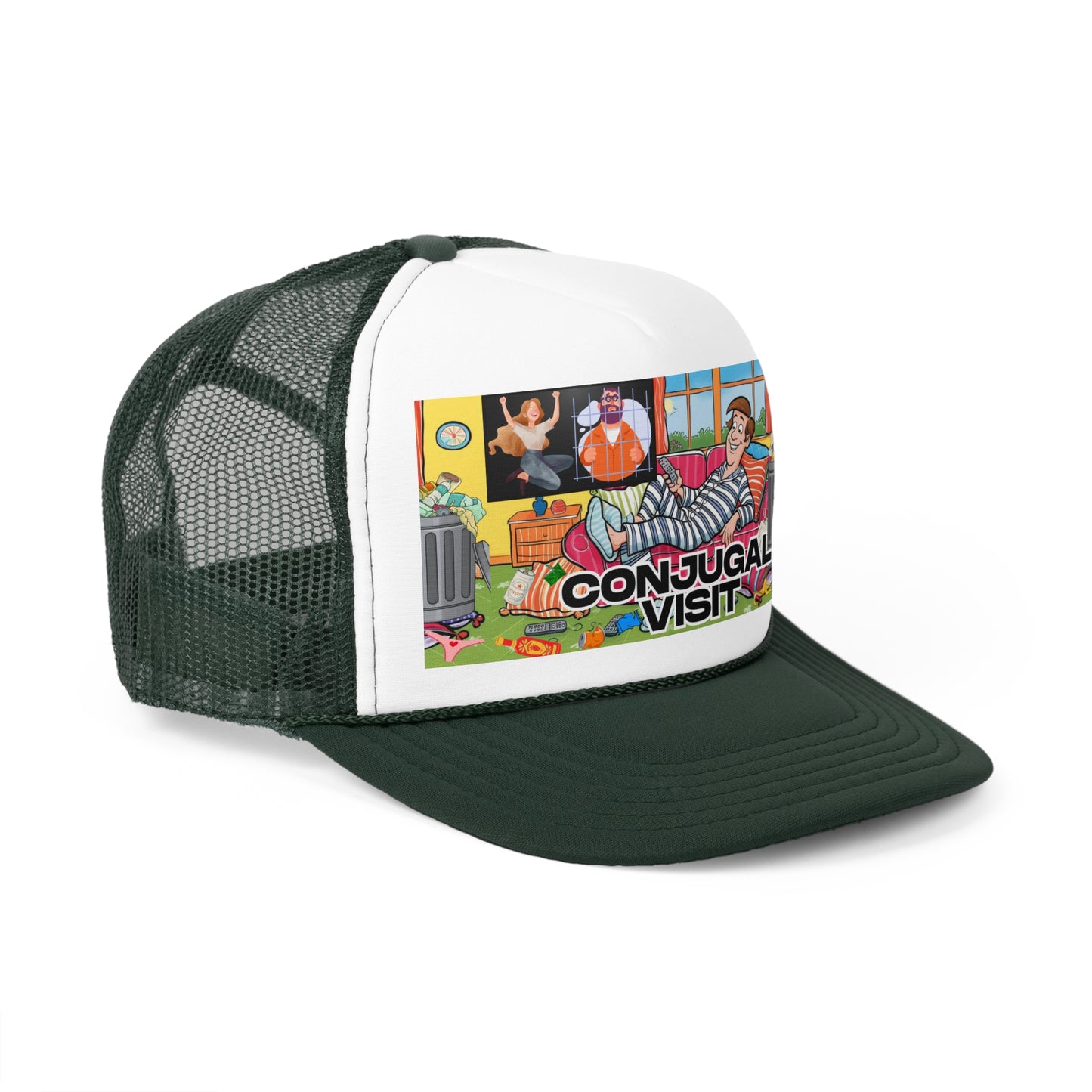 Conjugal Visit Trucker Cap - When You Just Need A Little Peace & Quiet
