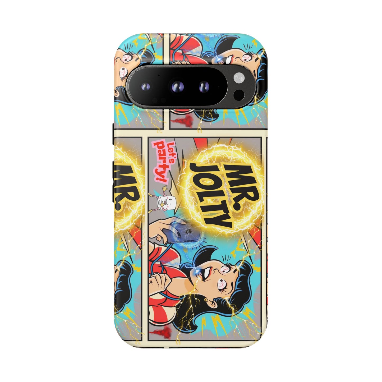 "Mr. Jolty" Phone Case - You Better Put That Phone Down or Else!