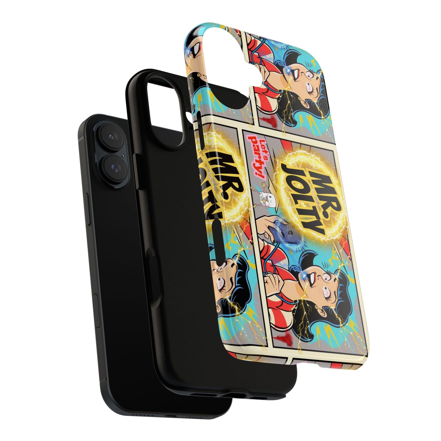 "Mr. Jolty" Phone Case - You Better Put That Phone Down or Else!